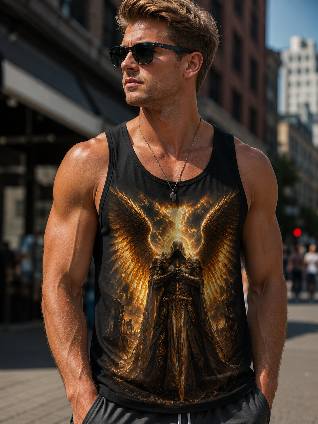 Gods Tank Tops Art