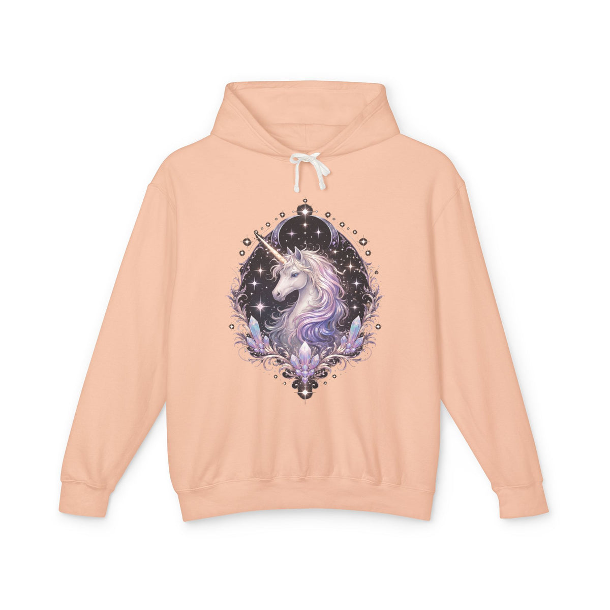 Mystic Unicorn Hoodie — Pastel Galaxy Horse Hooded Sweatshirt