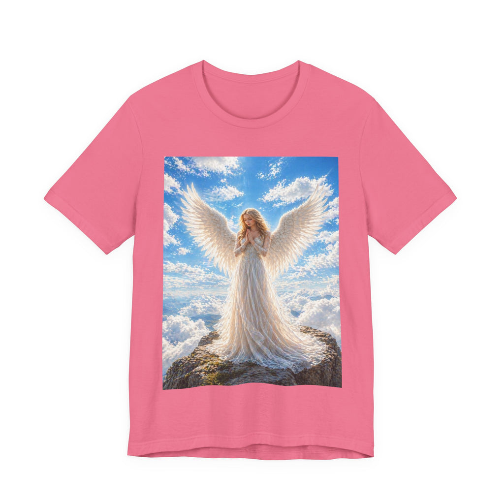 Angel Wings T-Shirt — Serene Guardian Angel Graphic Tee