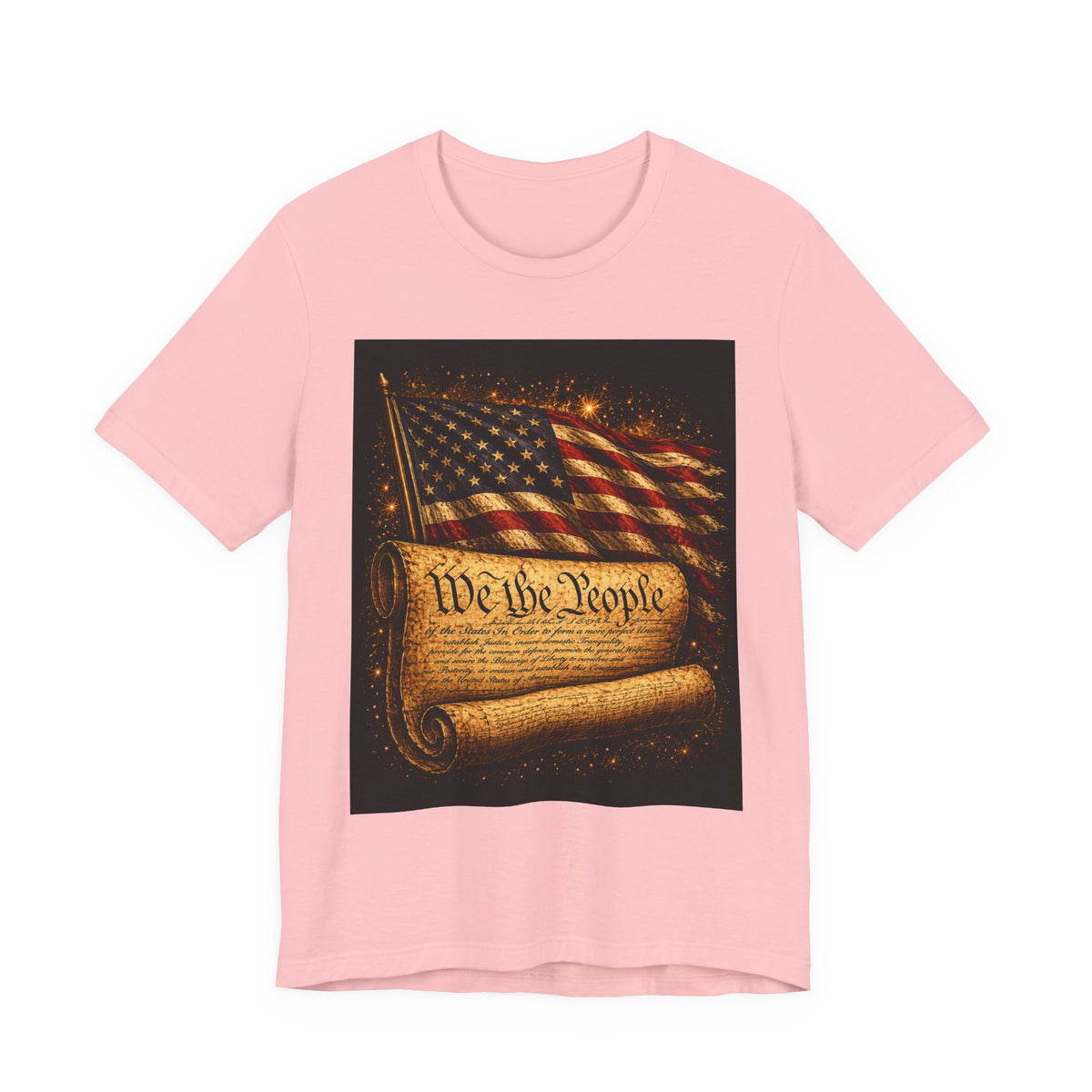 Patriotic "We the People" Constitution T-Shirt — American Flag Independence Day Tee