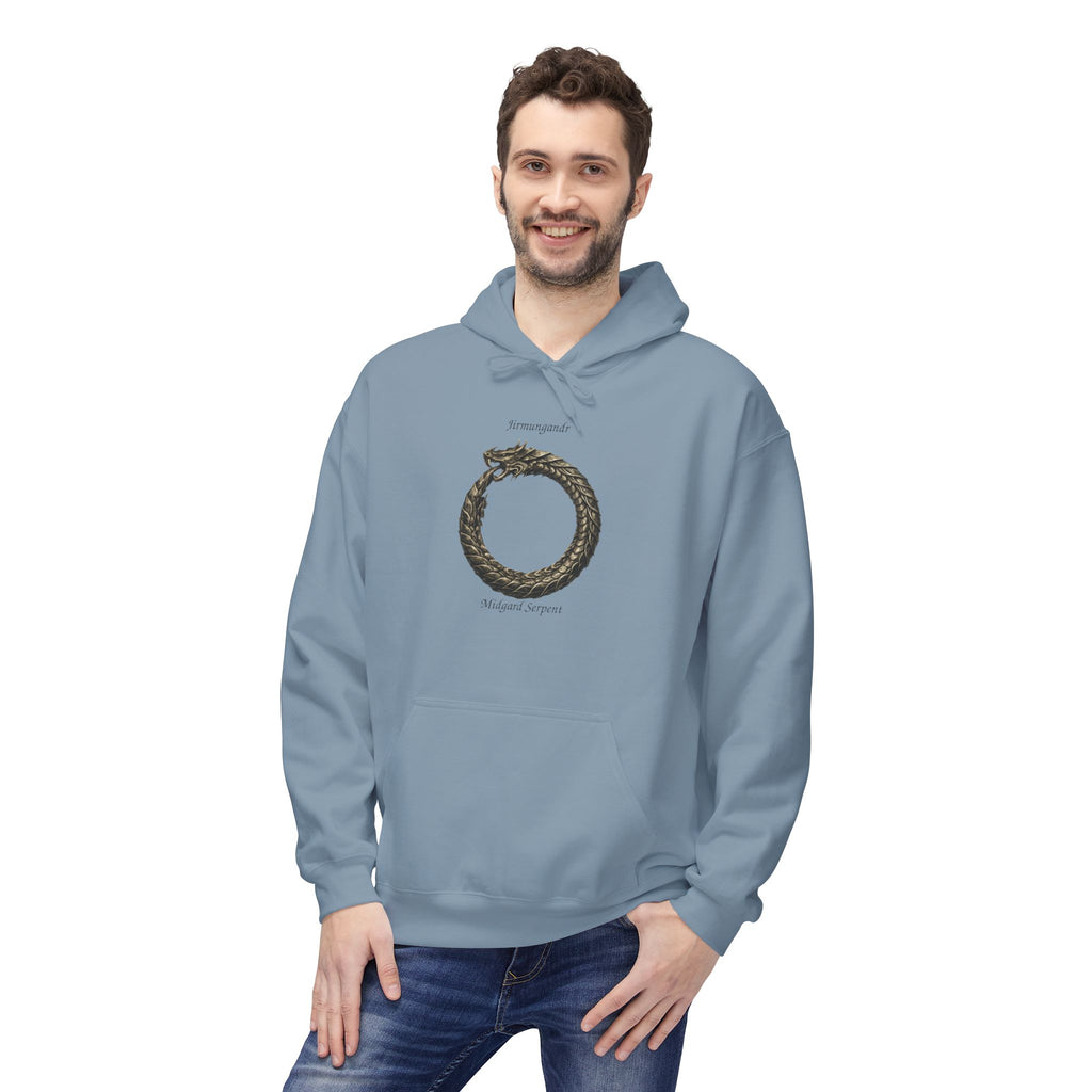The Serpent – Jörmungandr,Ouroboros Snake Hoodie — Viking Symbol