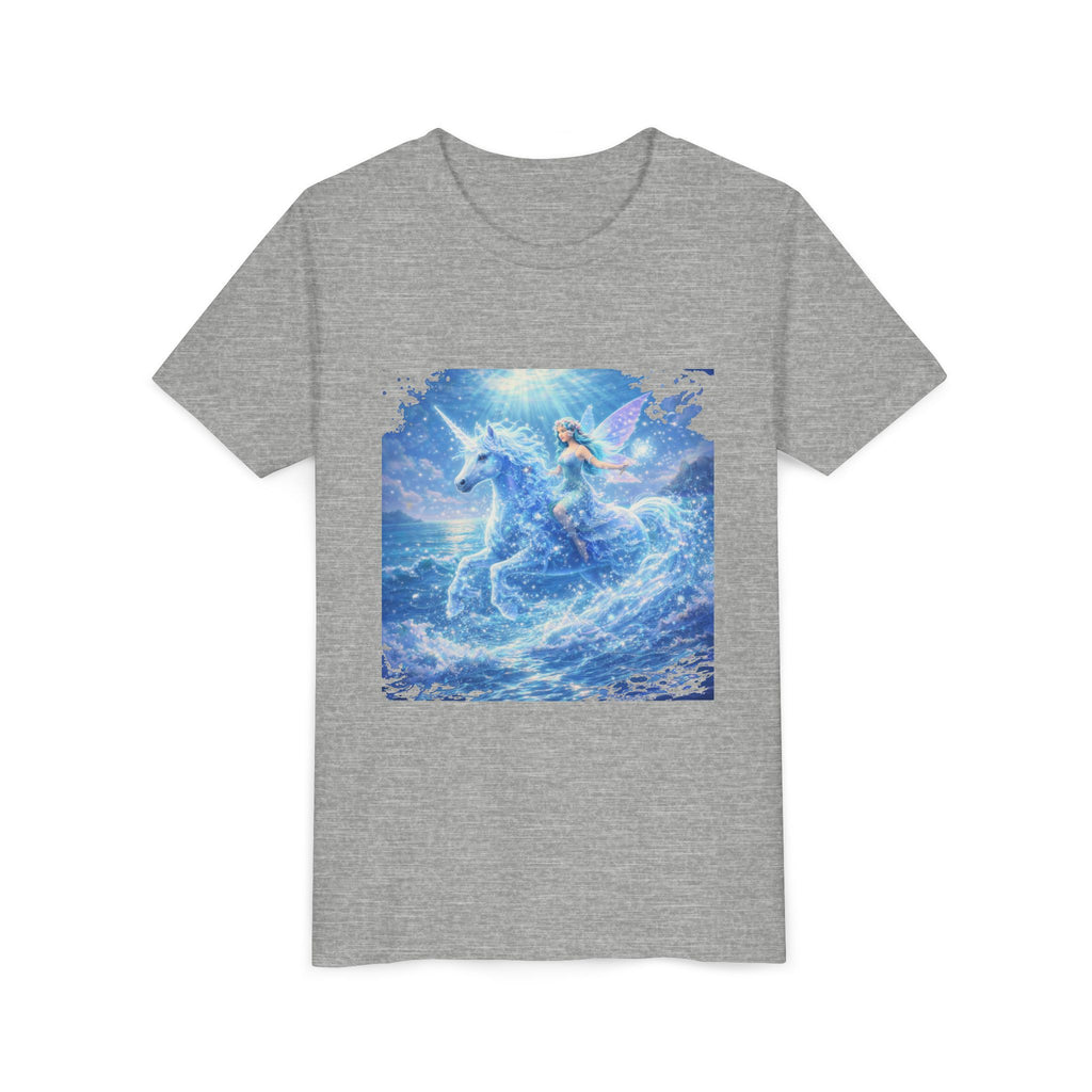 Magical Mermaid Unicorn Youth Tee – Fantasy Ocean Adventure Shirt