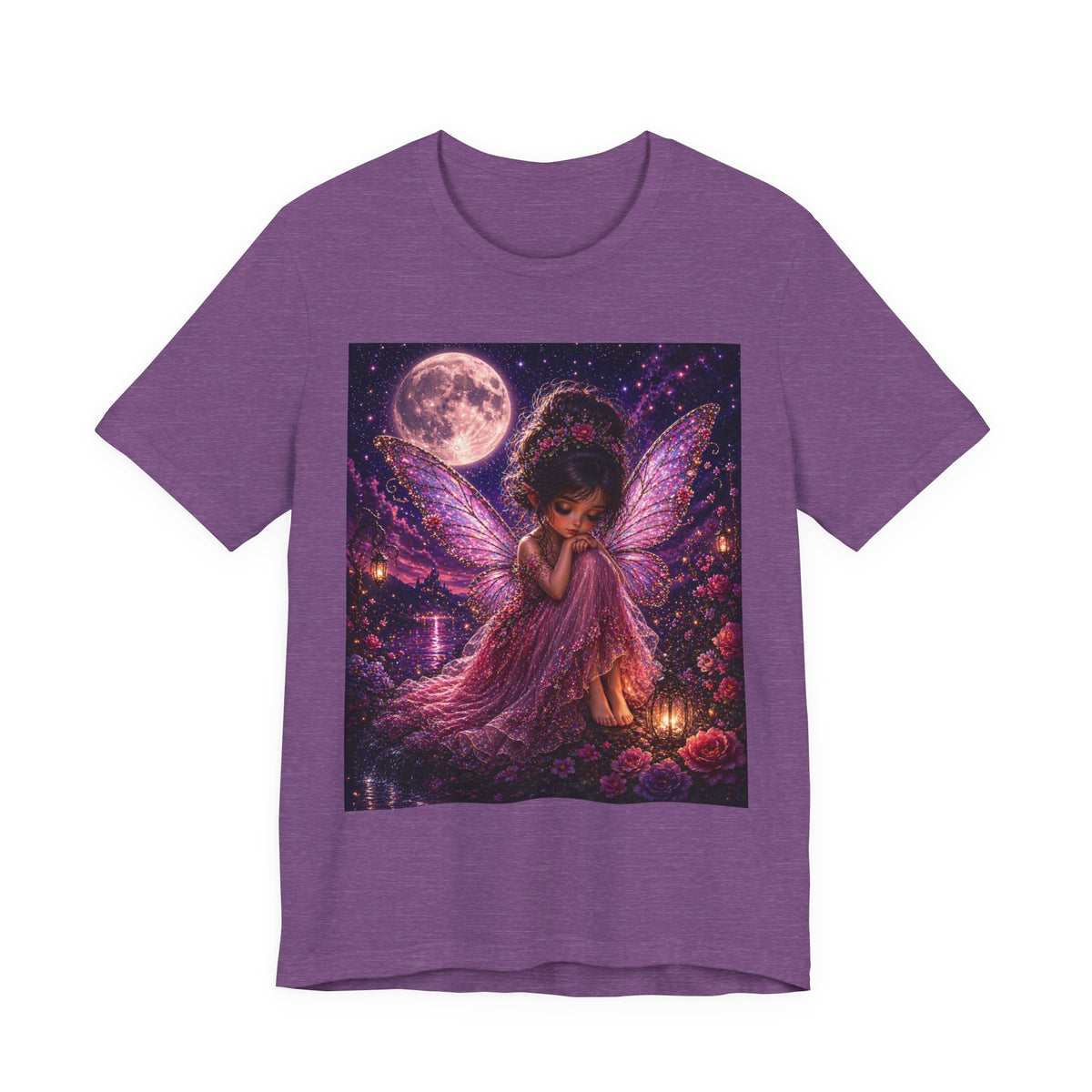 Purple Fairy T-Shirt — Enchanted Moonlit Fairy Tee