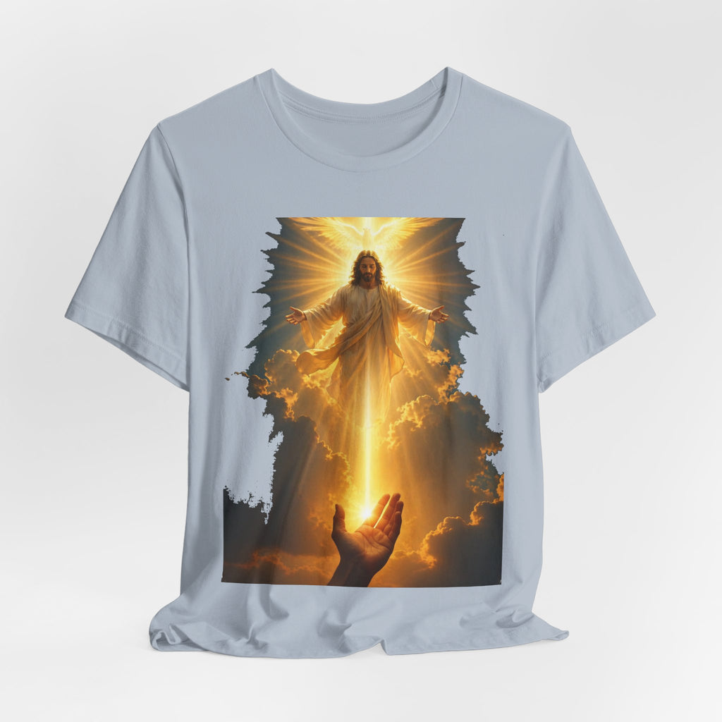 Jesus Ascension T-Shirt — Radiant Savior Graphic Tee