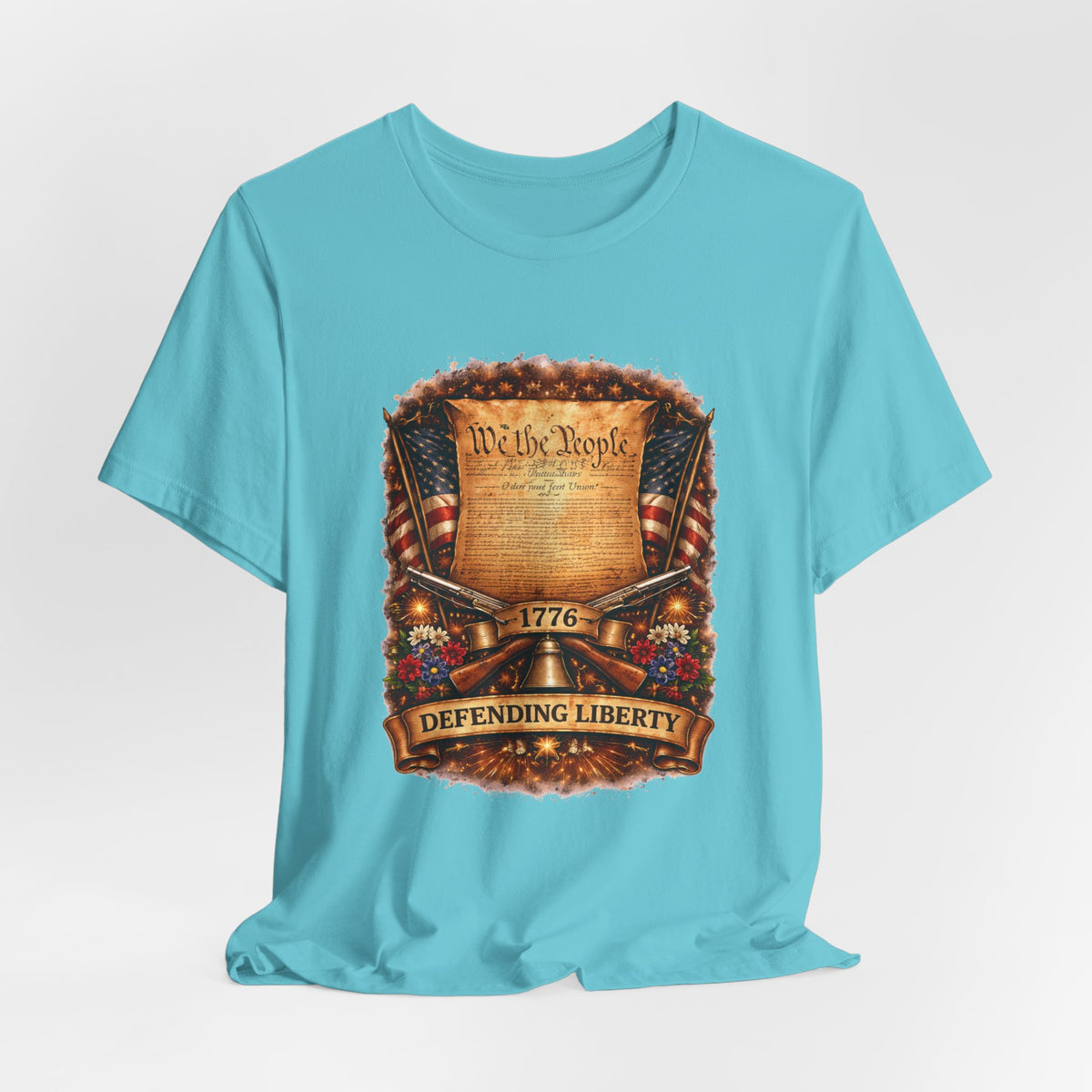 Patriotic "We the People" T-Shirt — Defending Liberty 1776 Tee