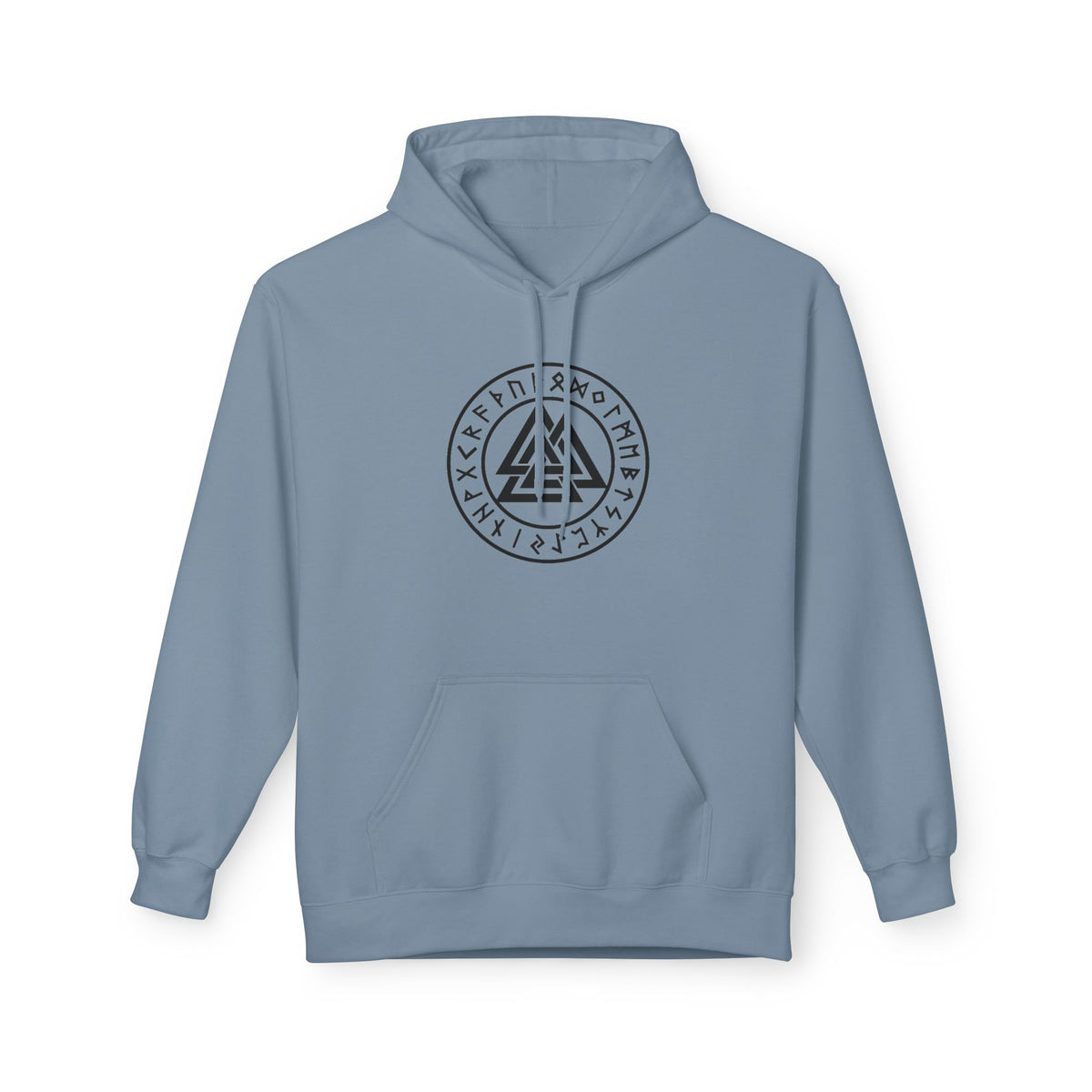 Valknut Rune Hoodie — Norse Viking Symbol for the slain warrior