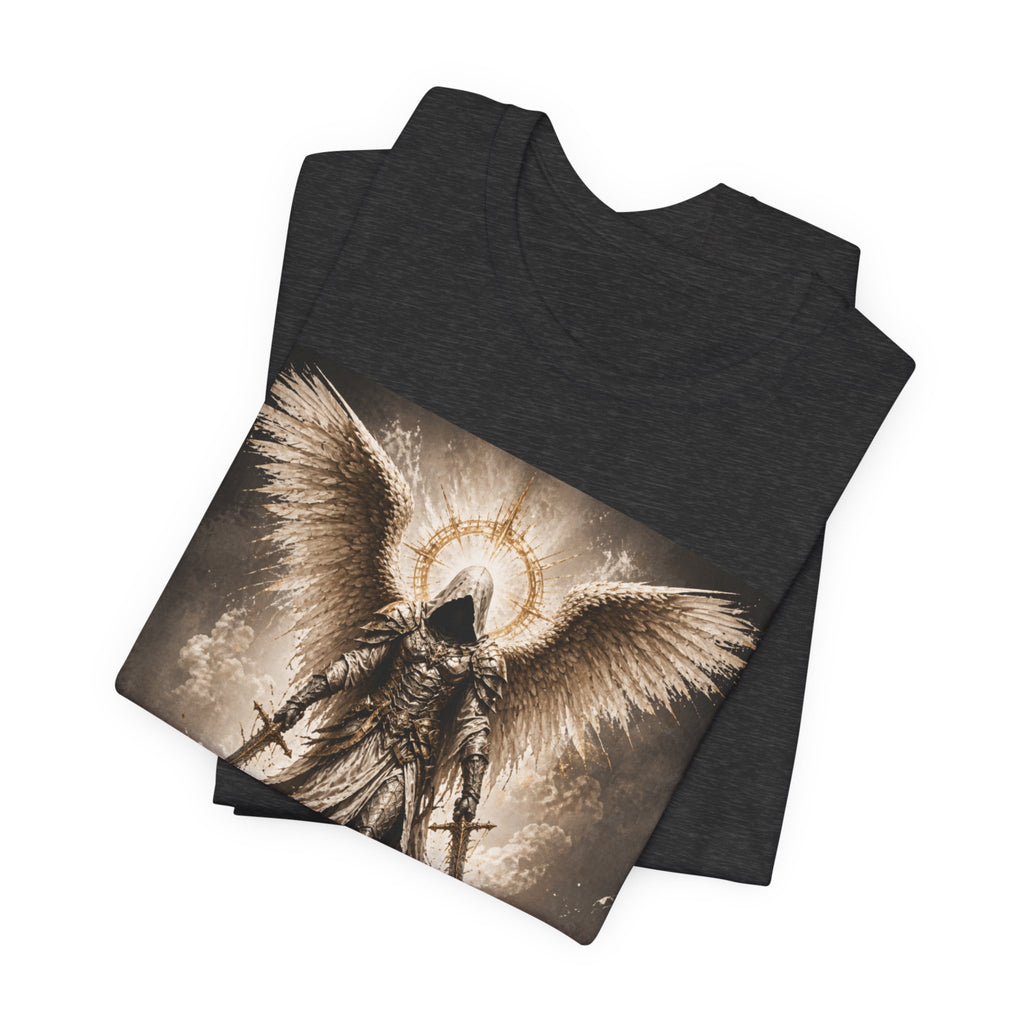 Angel Warrior T-Shirt — Gothic Archangel Graphic Tee