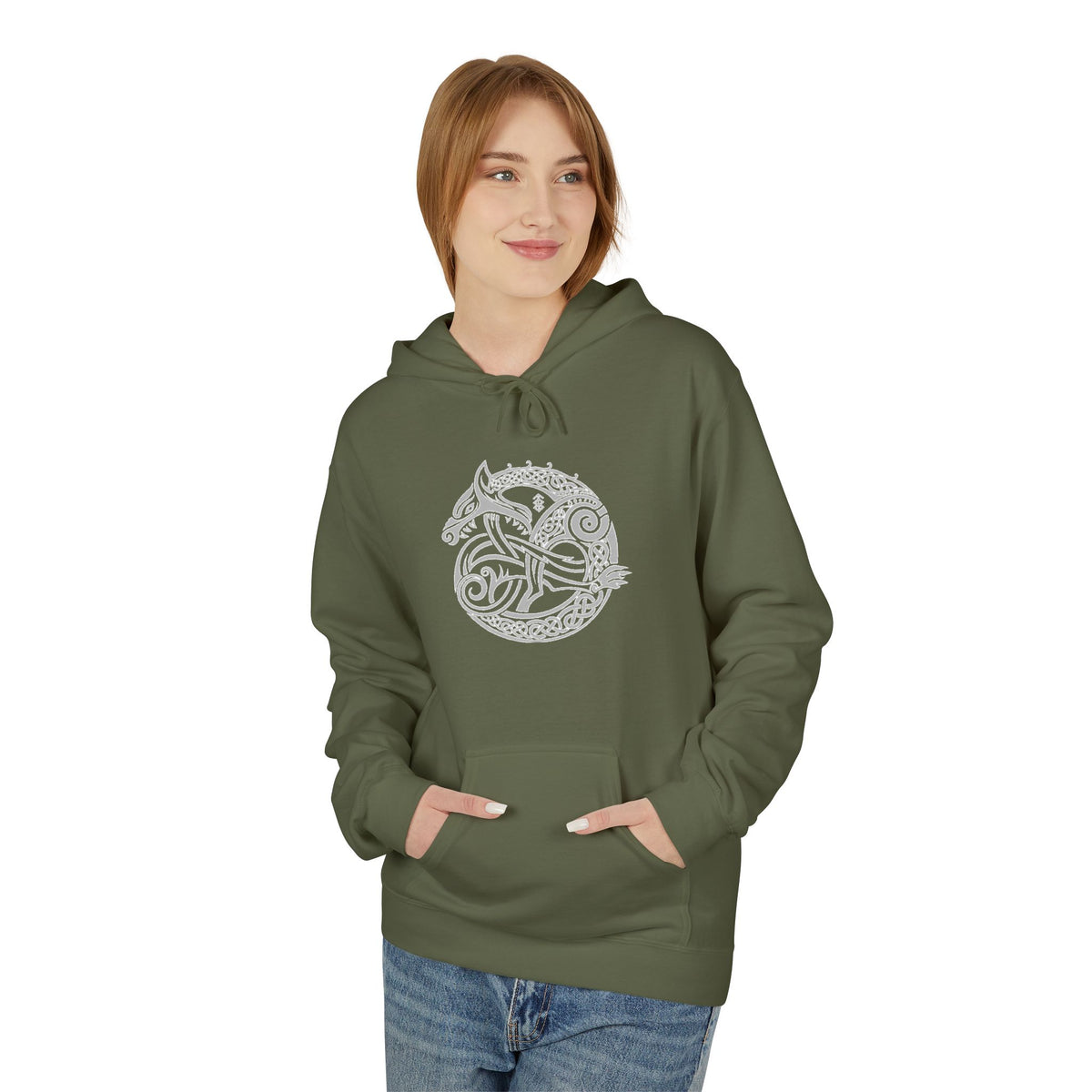 The Wolf – A Symbol of Power, Destruction, and Loyalty-Hoodie