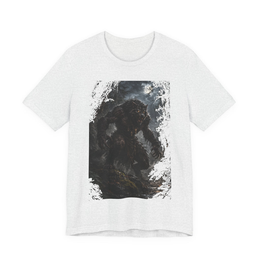 Were wolf in Dark Forest -A Mythocal Monster from the past! Graphic Tee