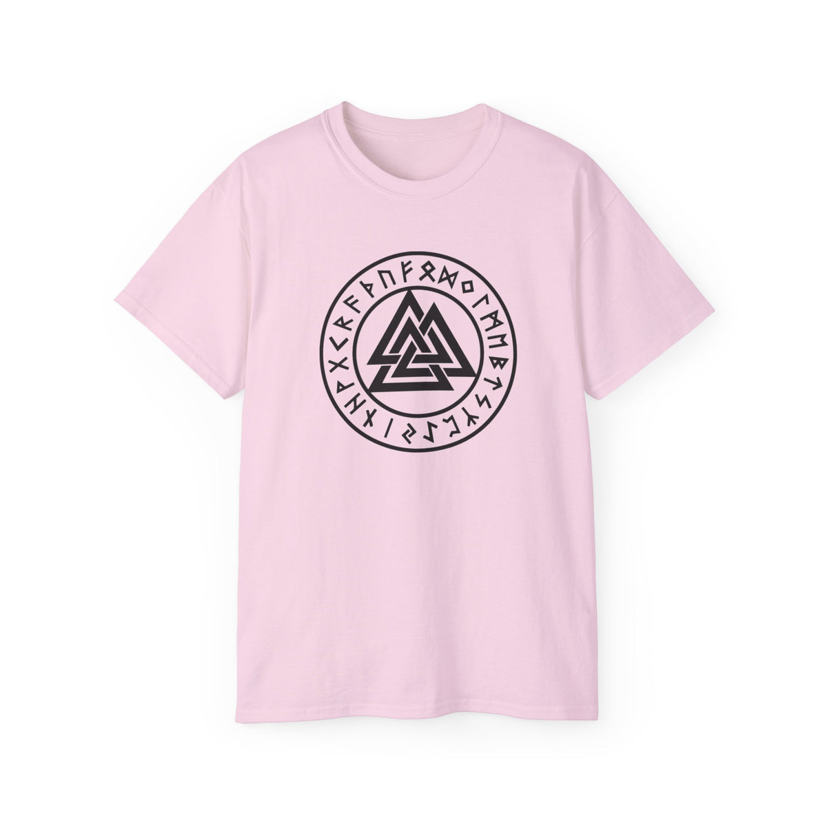 The Valknut – The Symbol of the Fallen Warriors-cotton T‑Shirt —