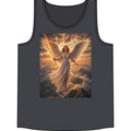Angel Warrior Tank Top – Radiant Sword & Wings Spiritual Graphic Tank
