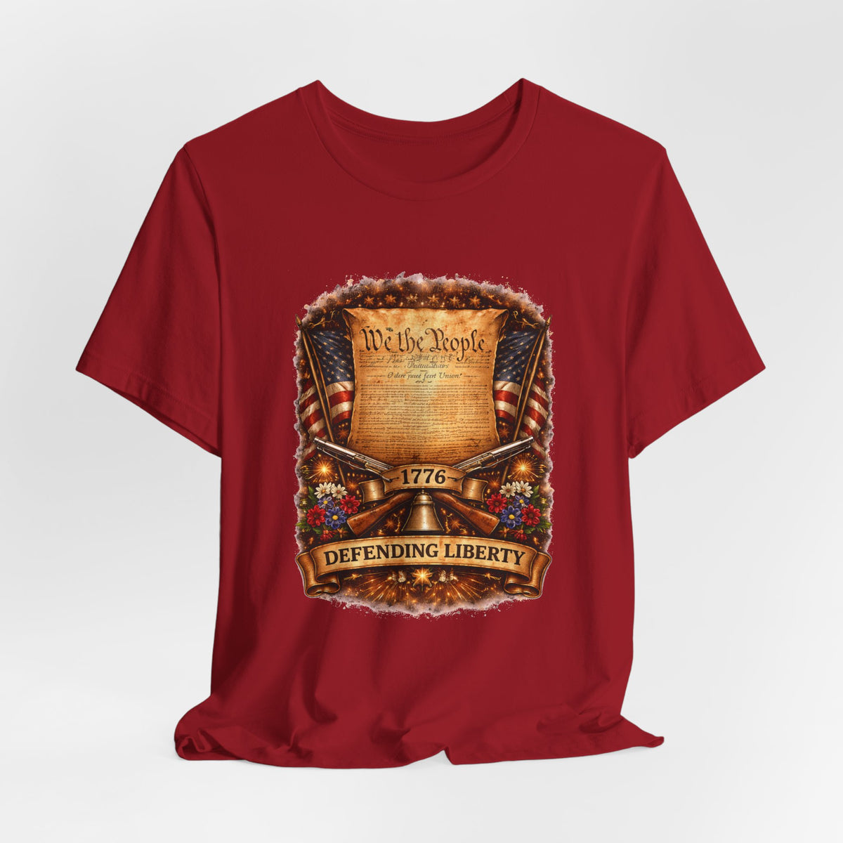 Patriotic "We the People" T-Shirt — Defending Liberty 1776 Tee