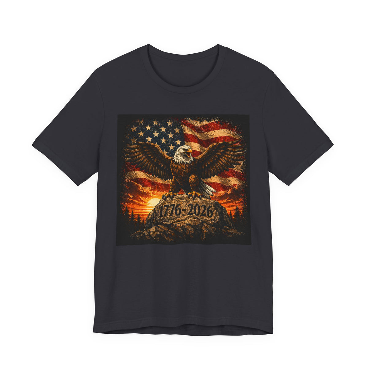 Patriotic Eagle 1776–2026 T-Shirt