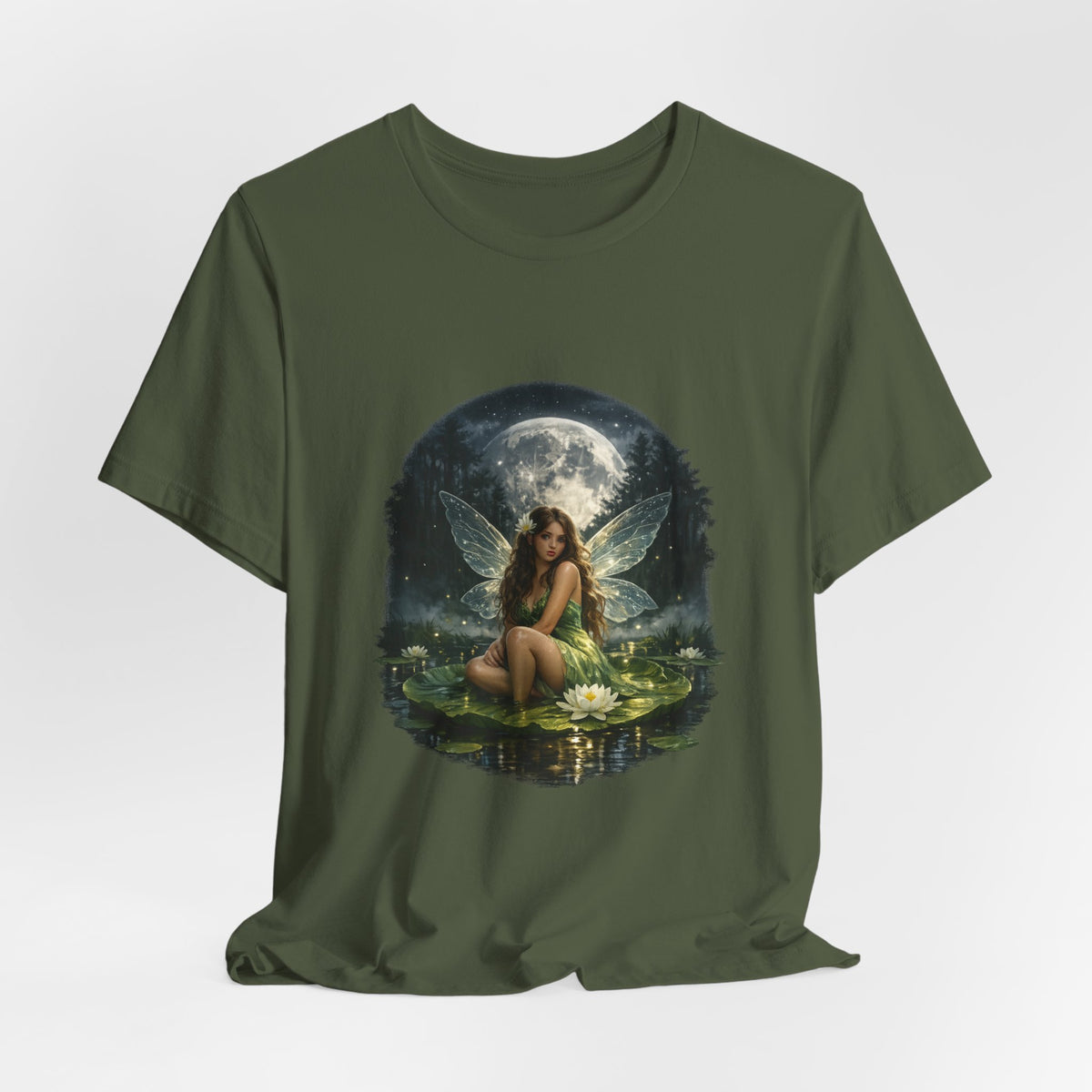 Moonlit Fairy T-Shirt – Enchanted Woodland Graphic Tee