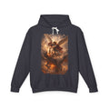 Angel Battle Hoodie — Dramatic Renaissance Angel Artwork Pullover