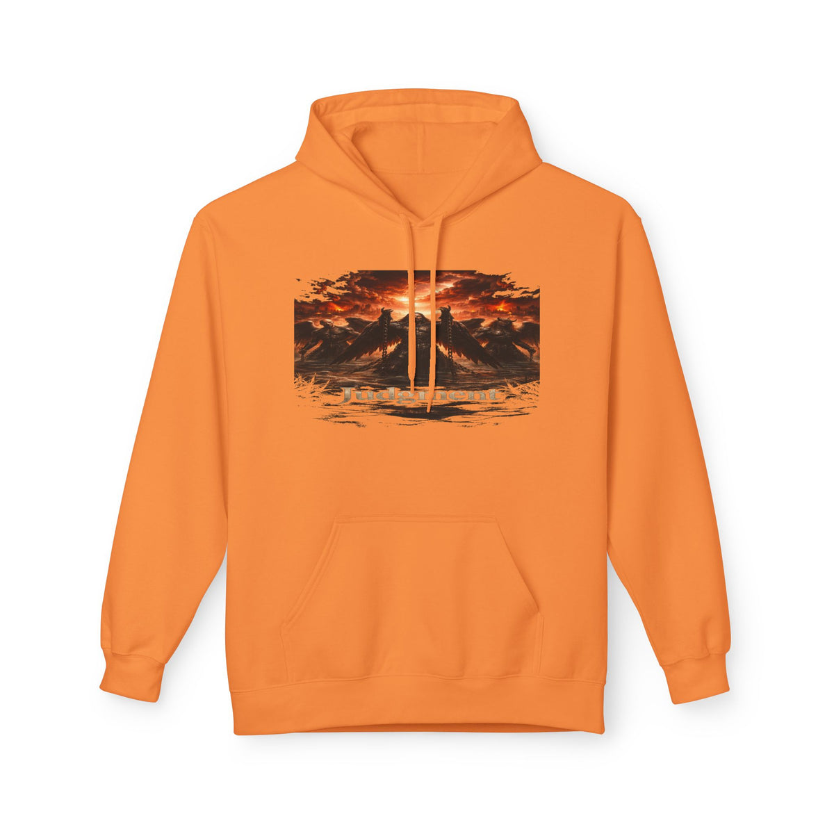 The black horse from Revelation 6:5-6! Graphic Hoodie