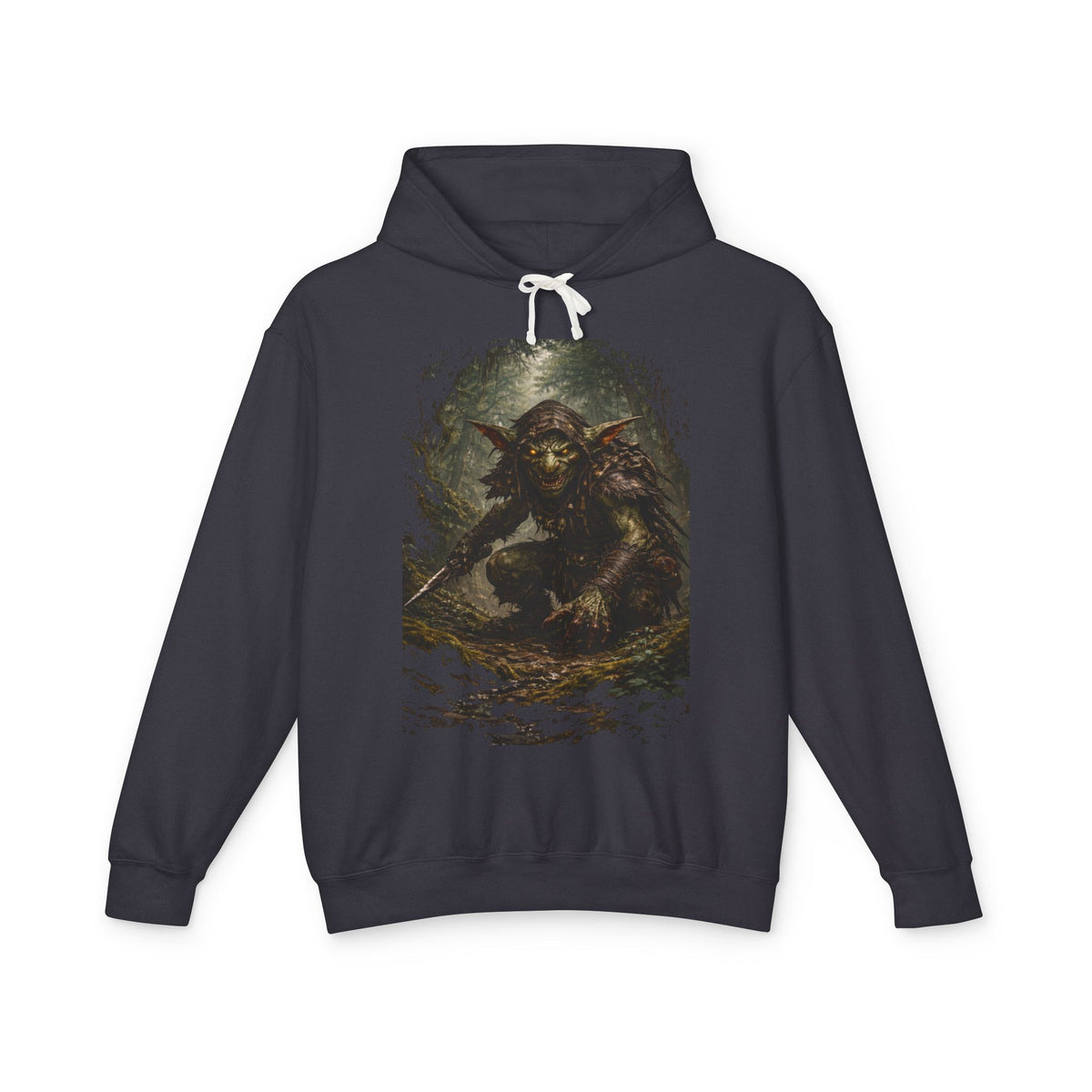 Goblins Creature of the Swamp Hoodie — Vintage Monster Graphic Pullover