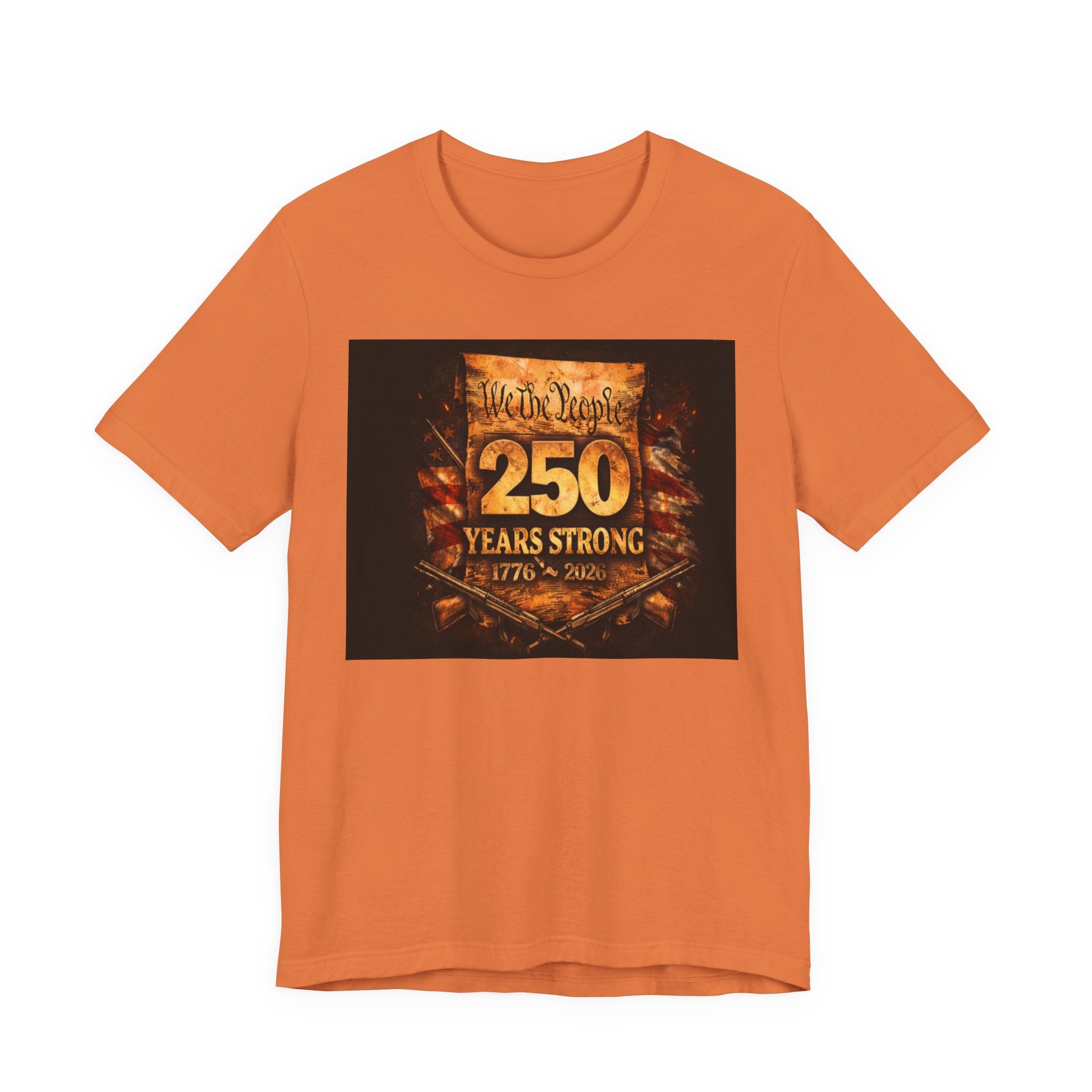 Patriotic 250 Years Strong Tee — 'We the People 1776–2026' Anniversary T‑Shirt