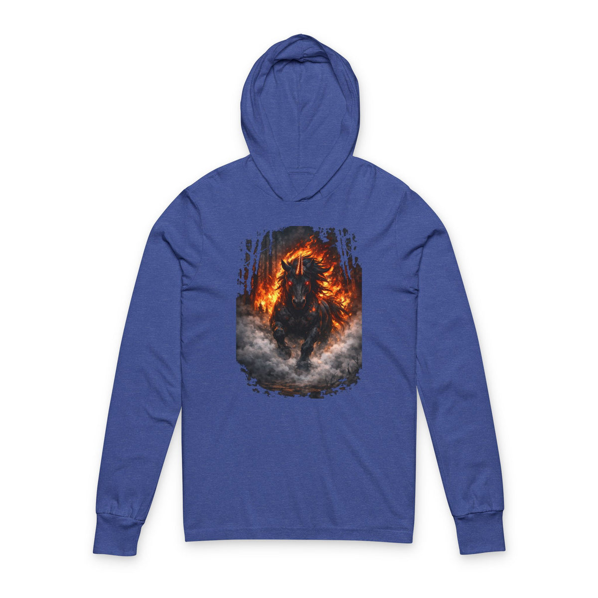 Unisex Hooded Long Sleeve Tee