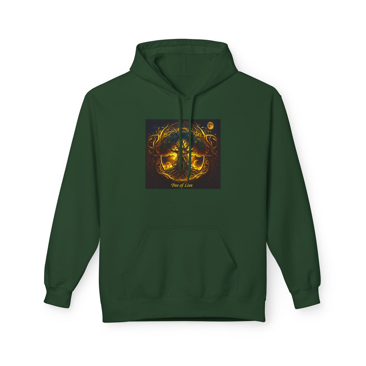 Yggdrasil, the Tree of Life  Hoodie — Mystical Nature Graphic Sweatshirt