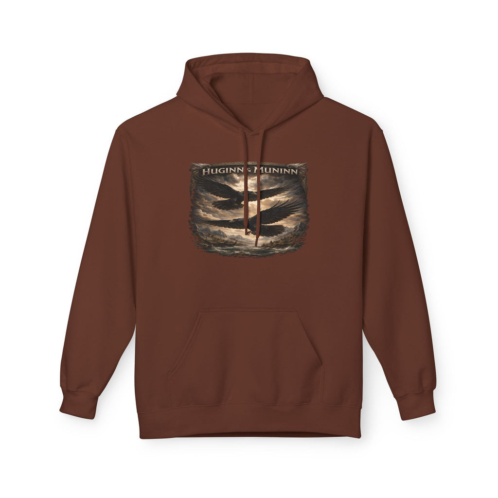 Huginn and Muninn – The Twin Ravens of Odin -cotton Pullover