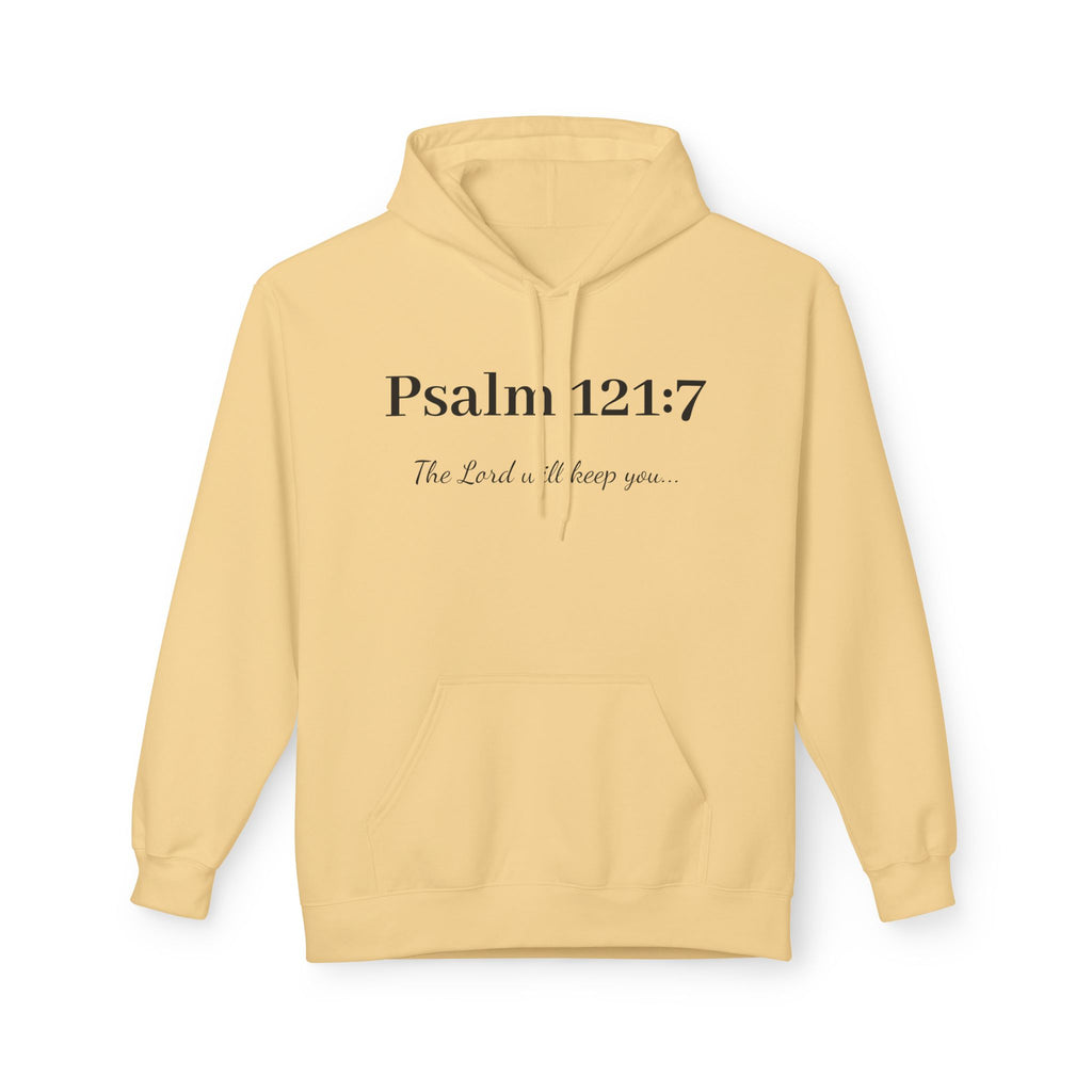 Psalm 121:7 Hoodie — 'The Lord Will Keep You' Inspirational Christian Sweatshirt