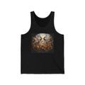 Apocalyptic Angel Graphic Tank Top — Gothic Celestial Art Tee