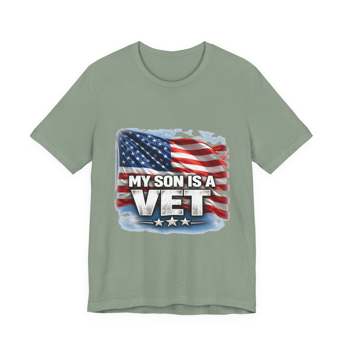 My Son is a vet!  Unisex Jersey Short Sleeve Tee