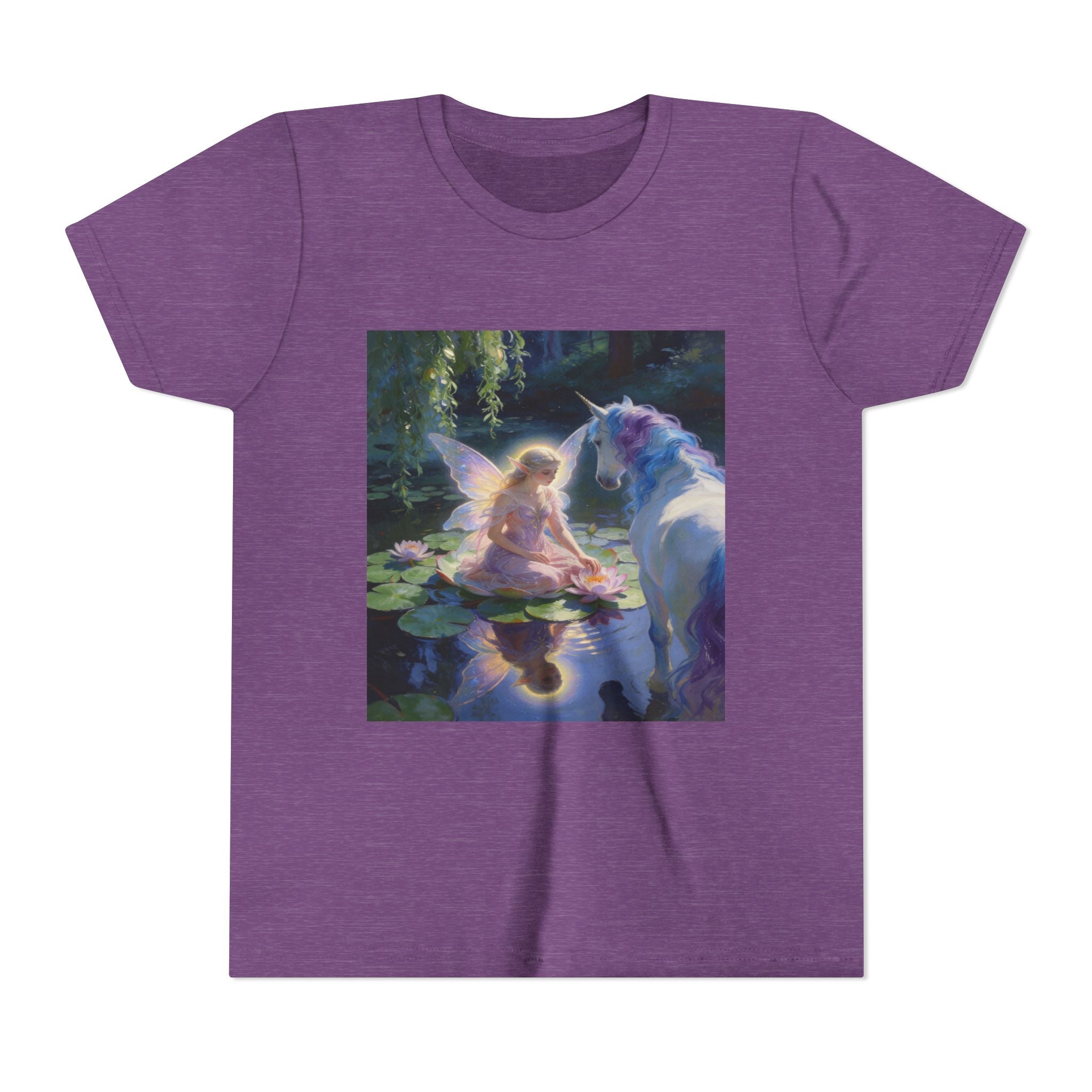 Youth Tee — Fairy and Unicorn Magic Print