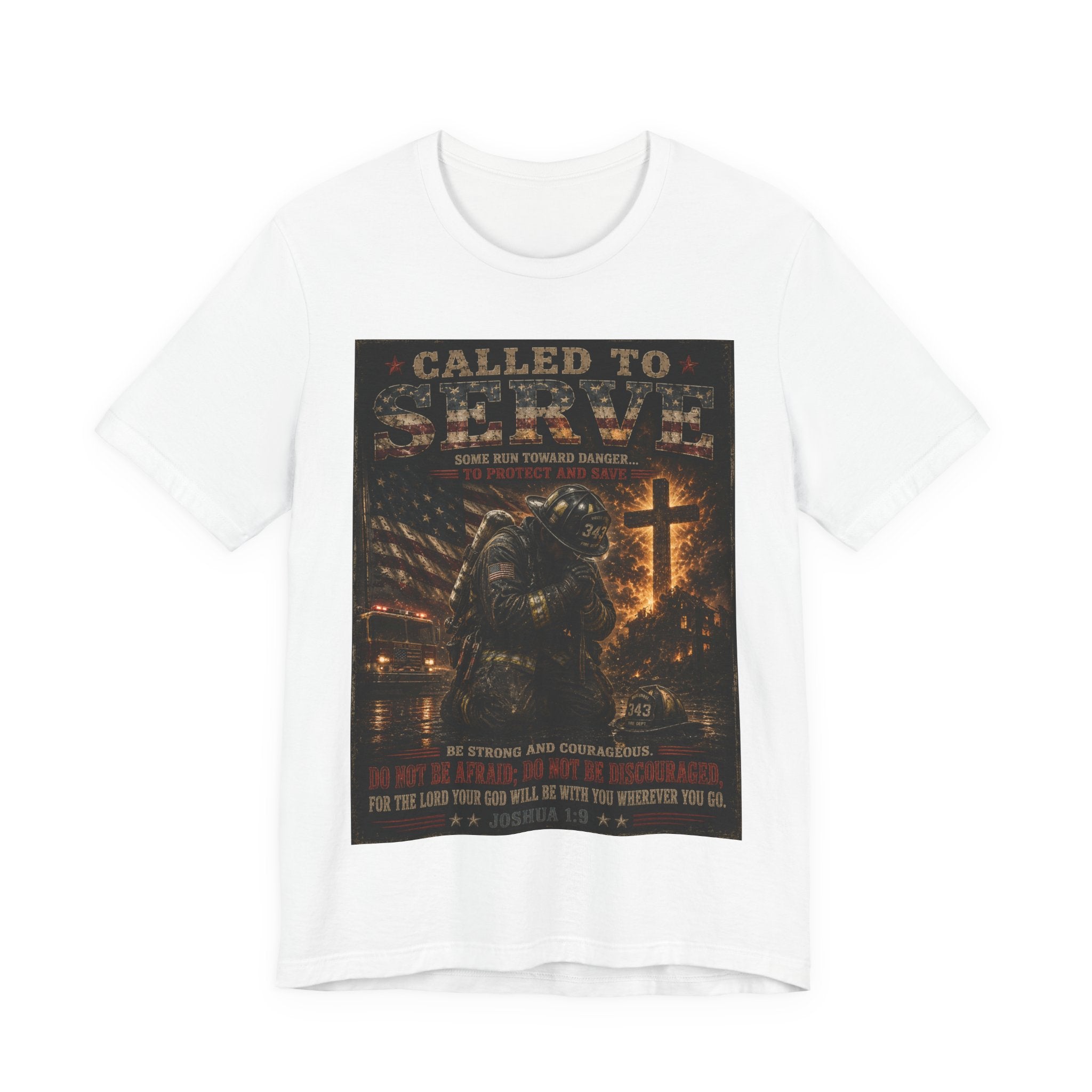 Called to Serve Graphic Tee — Military Christian Prayer T-Shirt