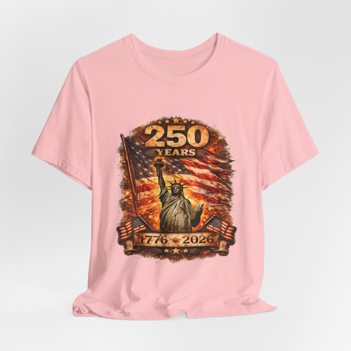 250 Years Statue of Liberty Tee — 1776–2026 Patriotic Anniversary Shirt