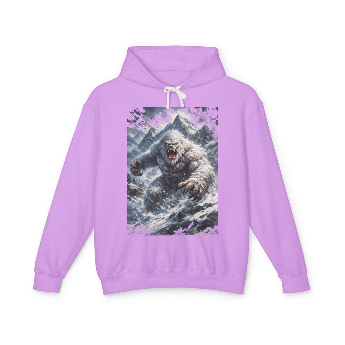 Yeti Storm Hoodie — Vintage Mountain Sasquatch Graphic Sweatshirt