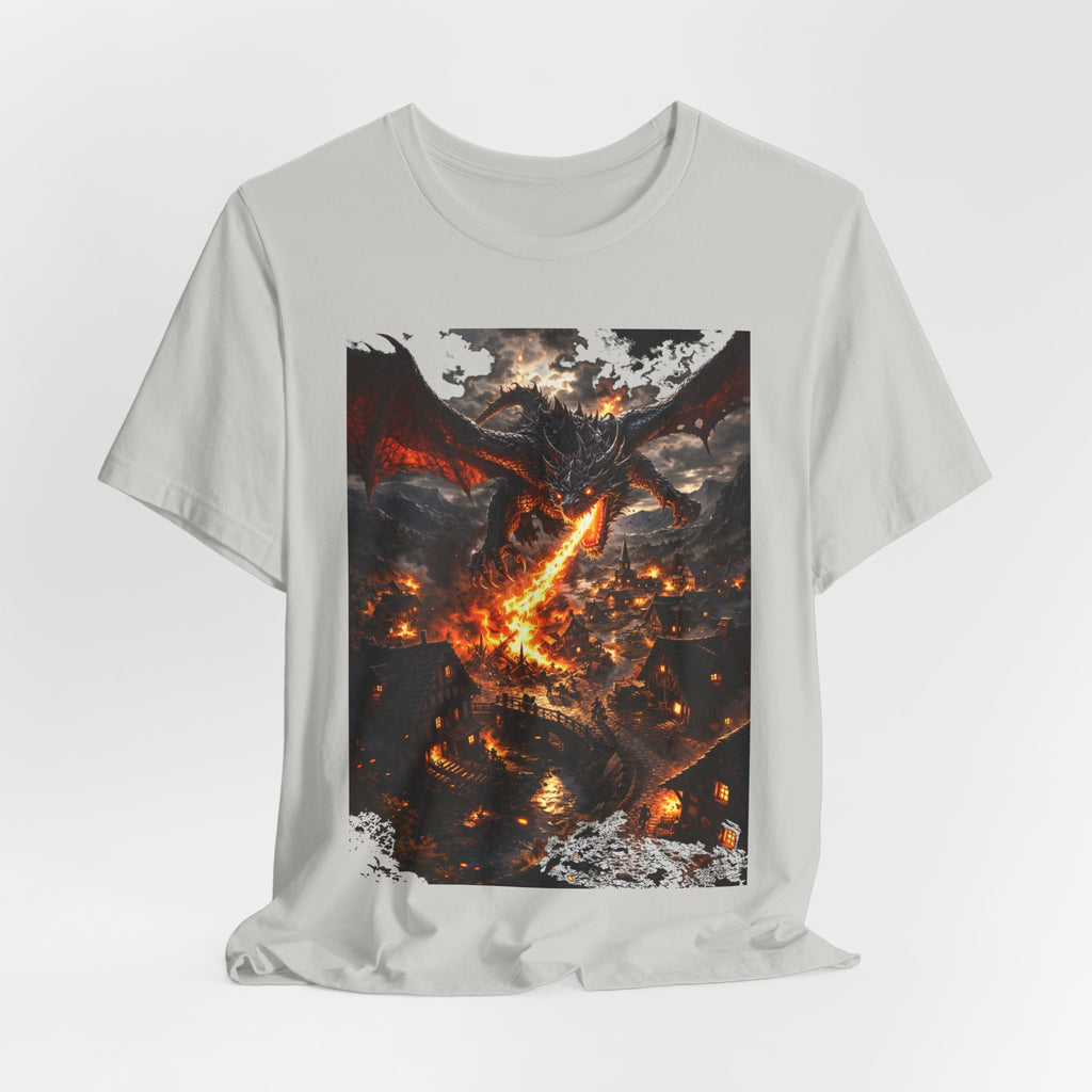 Dragon Fire T‑Shirt — Epic Fire‑Breathing Dragon Graphic Tee