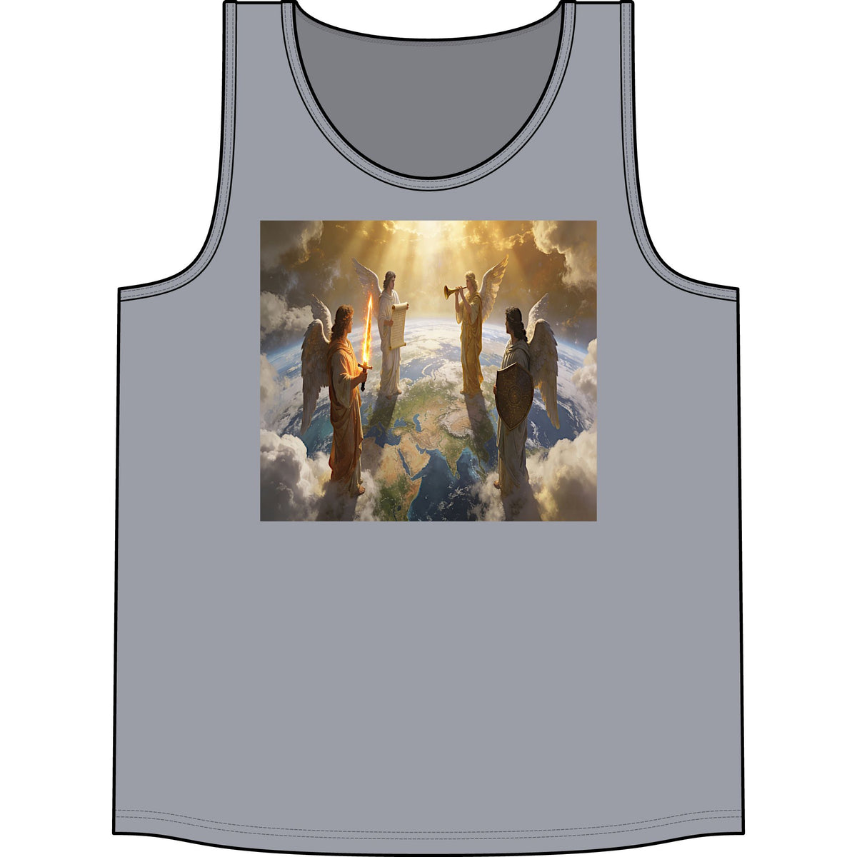 Heavenly Tank Top – Angles at theend of times