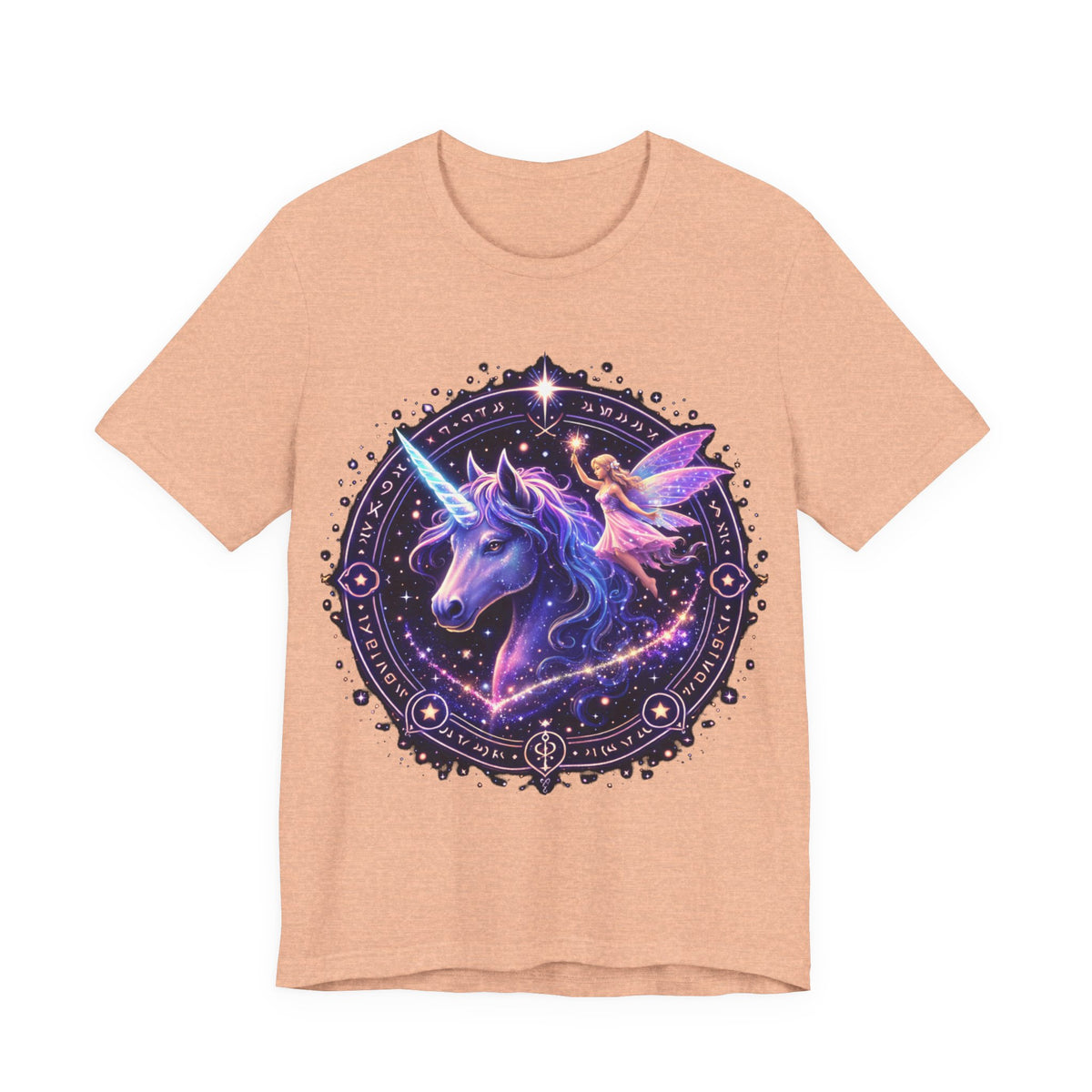 Unicorn & Fairy Galaxy Tee — Magical Fantasy Graphic T-Shirt
