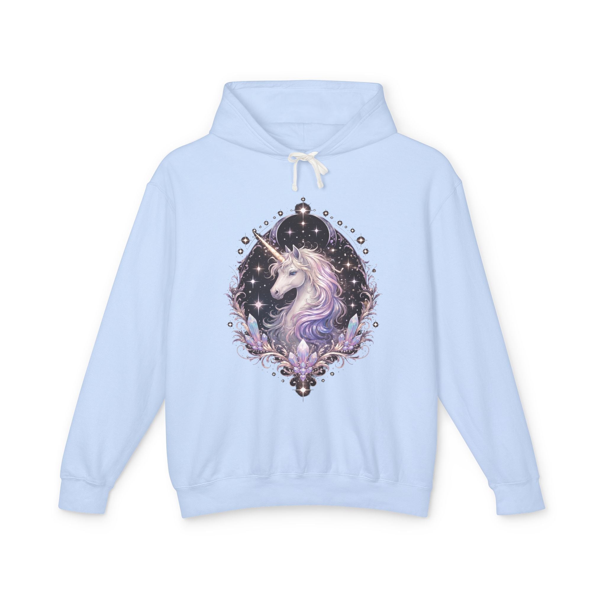 Mystic Unicorn Hoodie — Pastel Galaxy Horse Hooded Sweatshirt