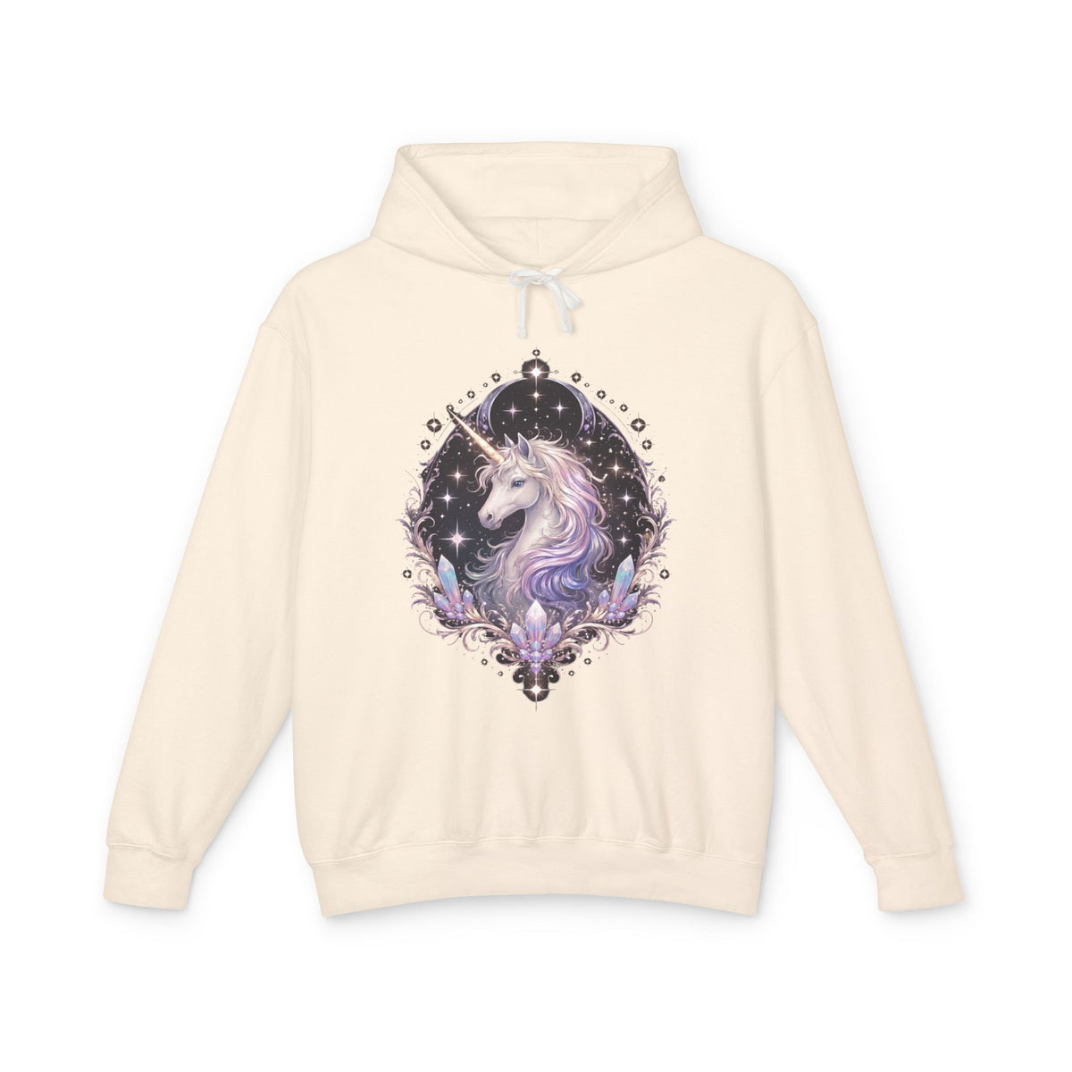 Mystic Unicorn Hoodie — Pastel Galaxy Horse Hooded Sweatshirt