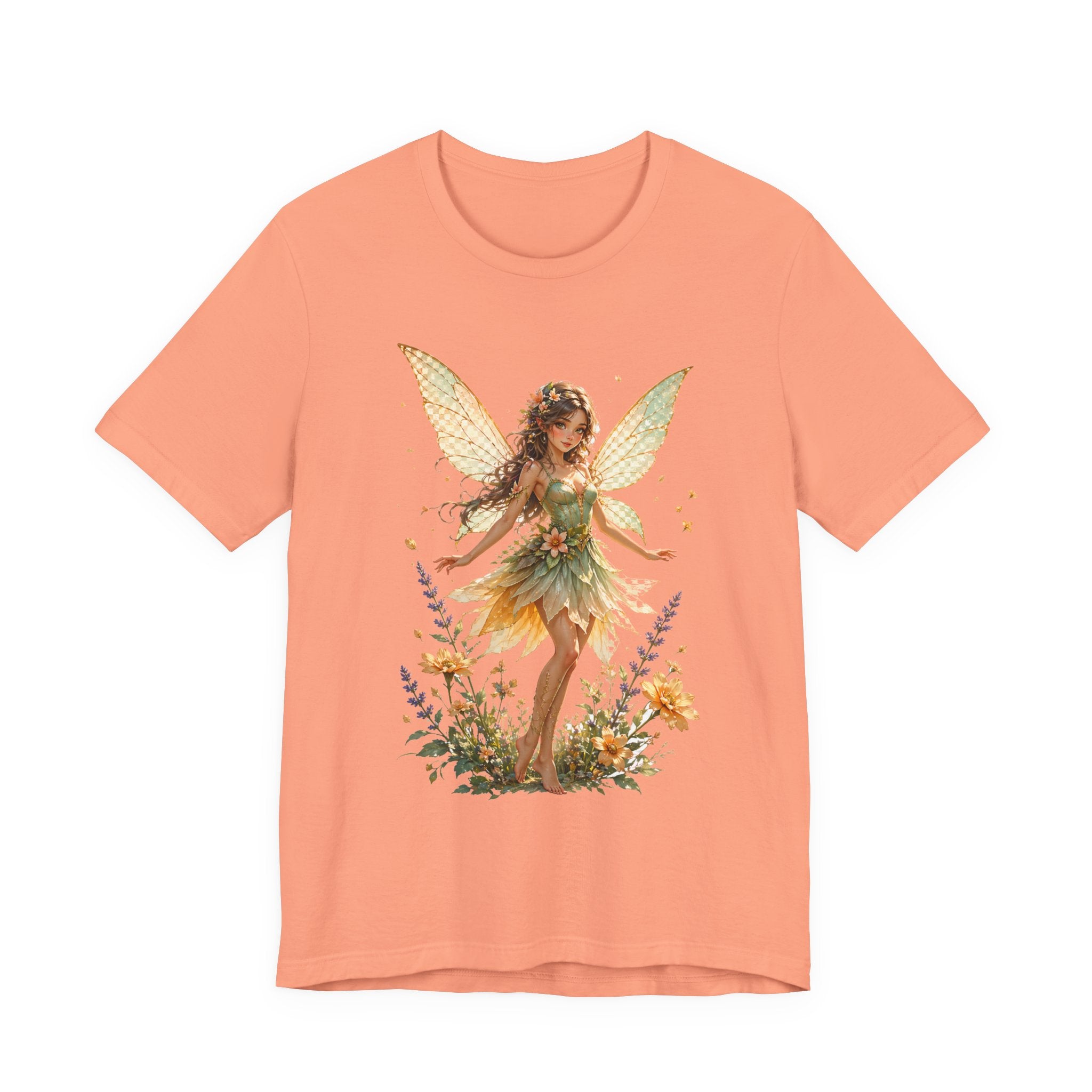 Fairy Garden T-Shirt — Vintage Floral Fairy Illustration Tee