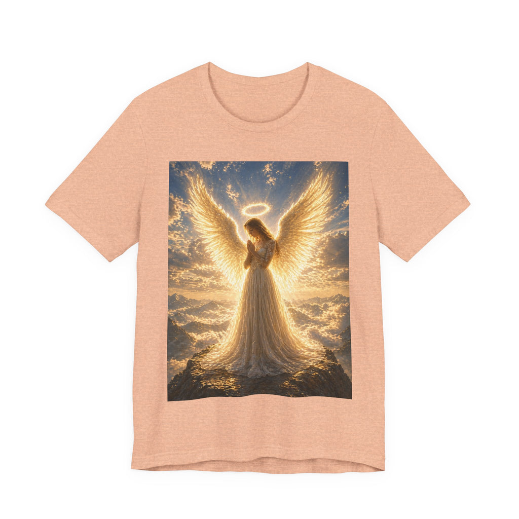 Angle praying Unisex Jersey Short Sleeve Tee
