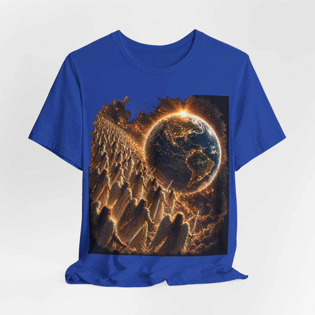 Angles coming back to Earth  Graphic Tee — To fight evil at the end of times!