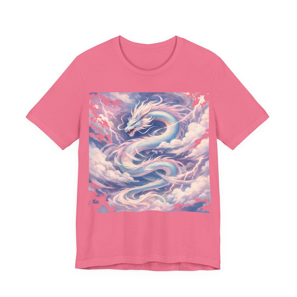 Pastel Sky Dragon T-Shirt — Ethereal Dragon Graphic Tee
