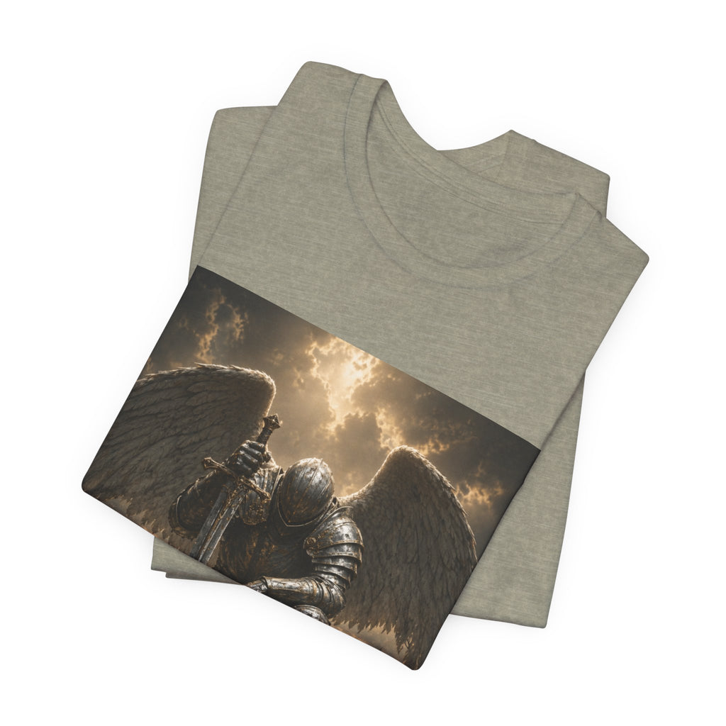 Angel Knight T-Shirt — Gothic Dark  Armor Tee