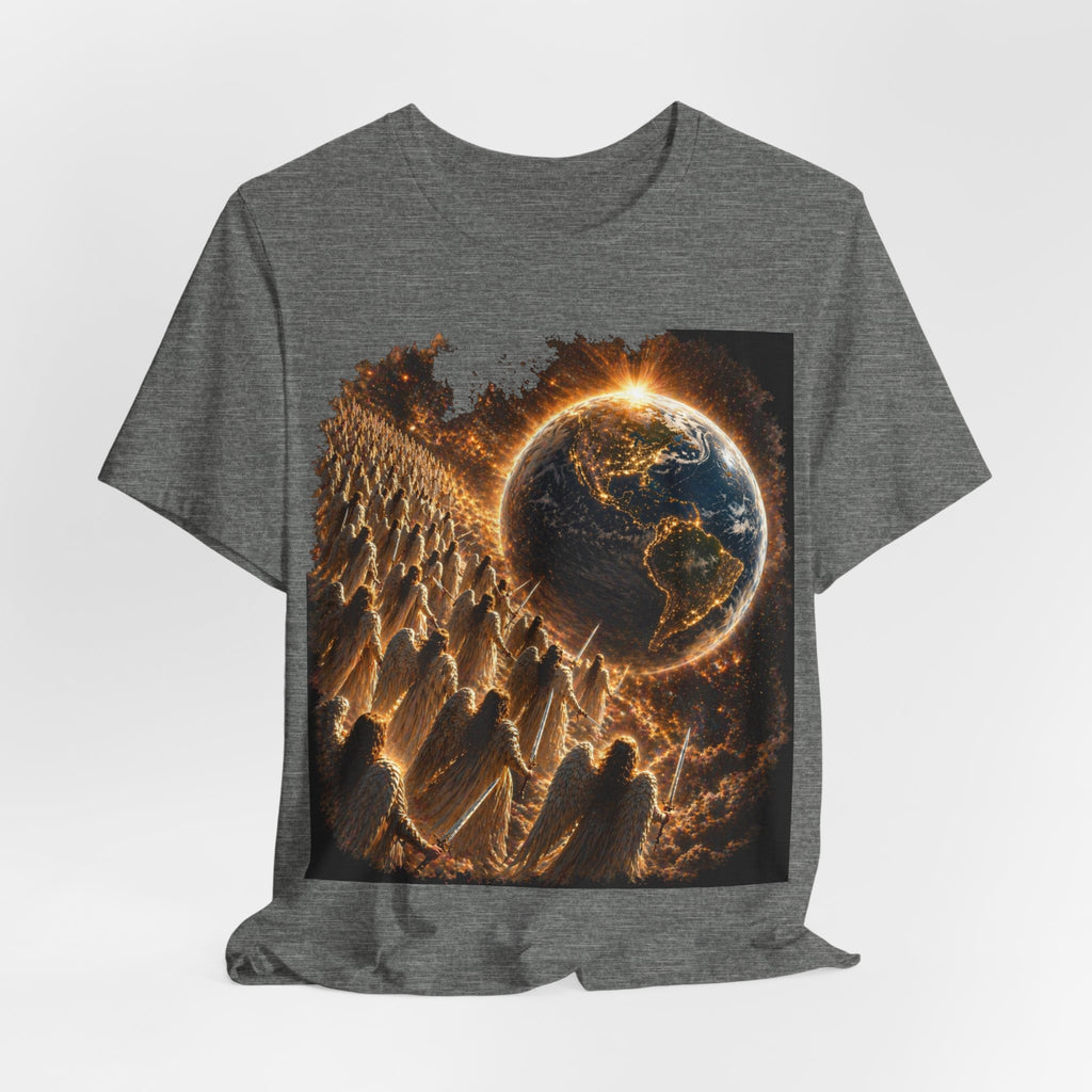 Angles coming back to Earth  Graphic Tee — To fight evil at the end of times!