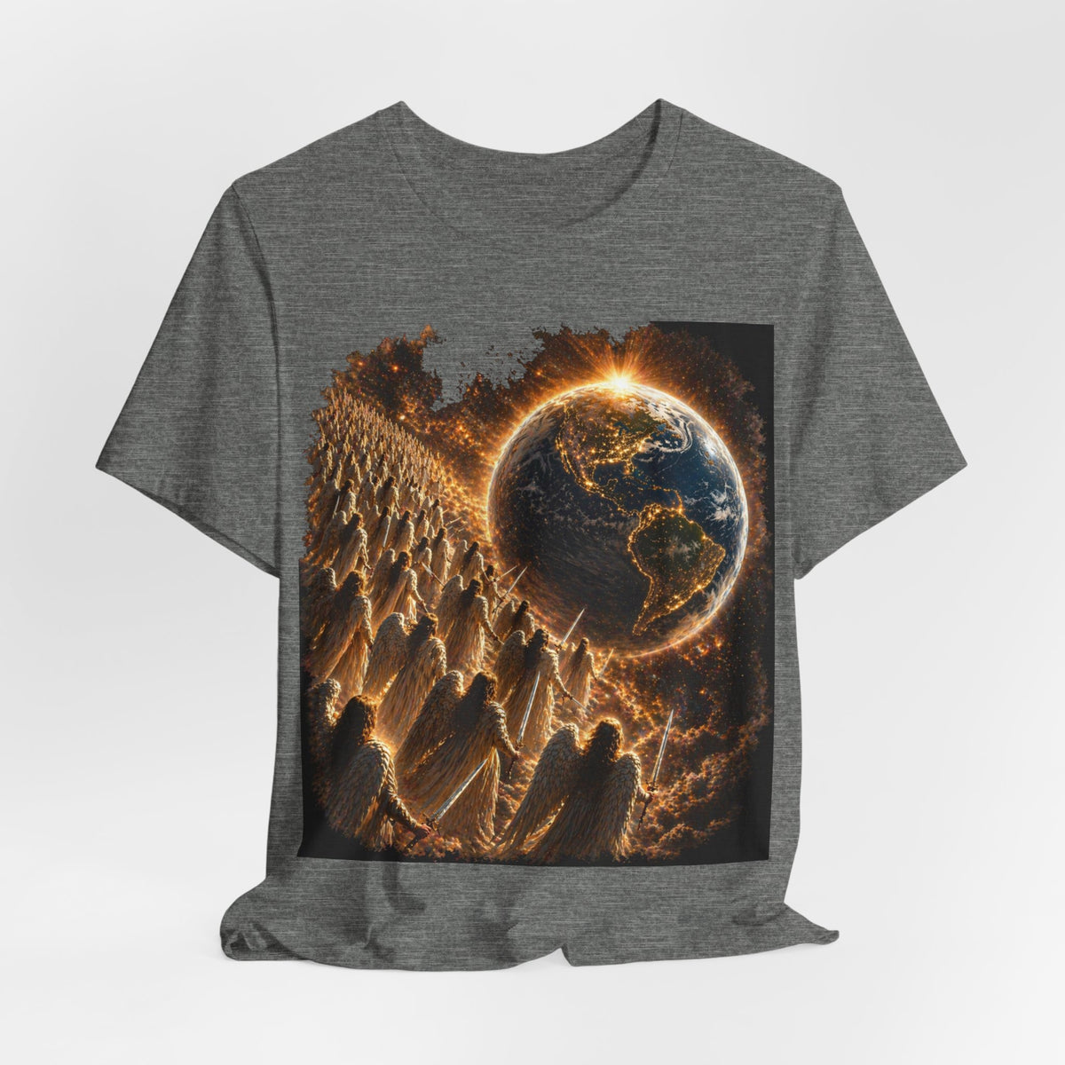 Angles coming back to Earth  Graphic Tee — To fight evil at the end of times!
