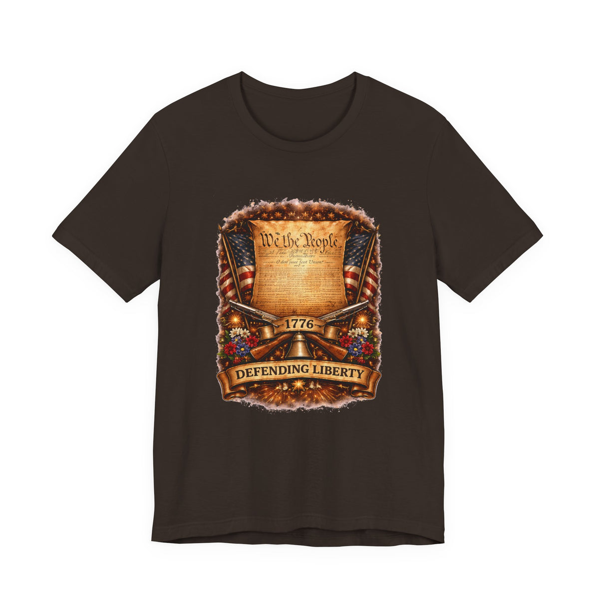 Patriotic "We the People" T-Shirt — Defending Liberty 1776 Tee