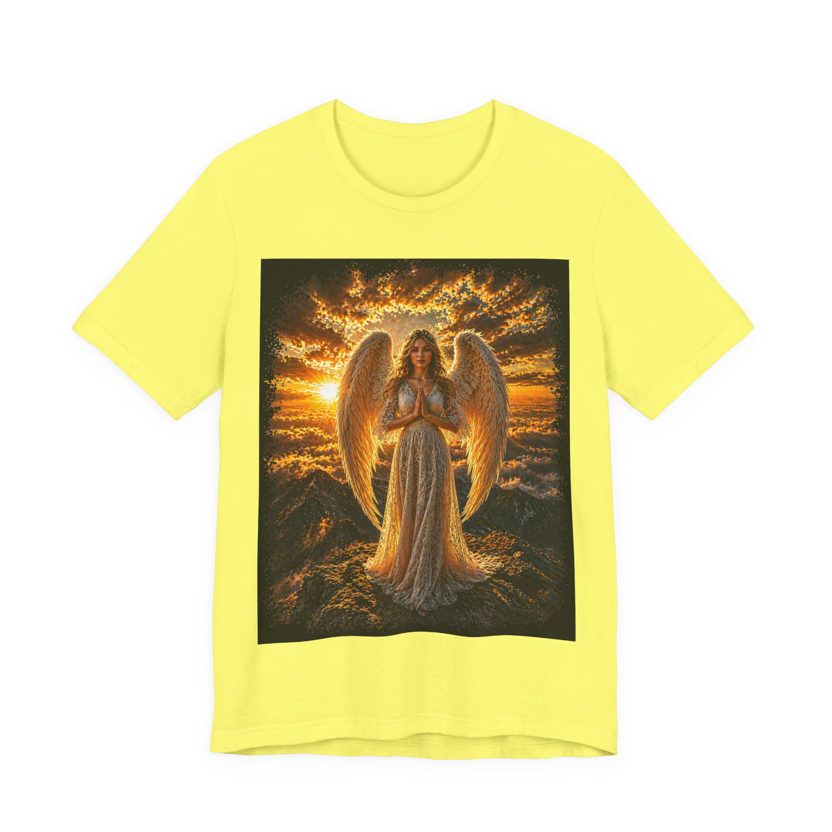 Angel Wings T‑Shirt — Heavenly Guardian Graphic Tee