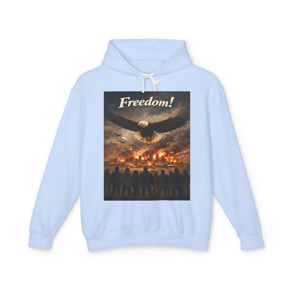 Freedom Eagle Hoodie — Patriotic Eagle Graphic Pullover