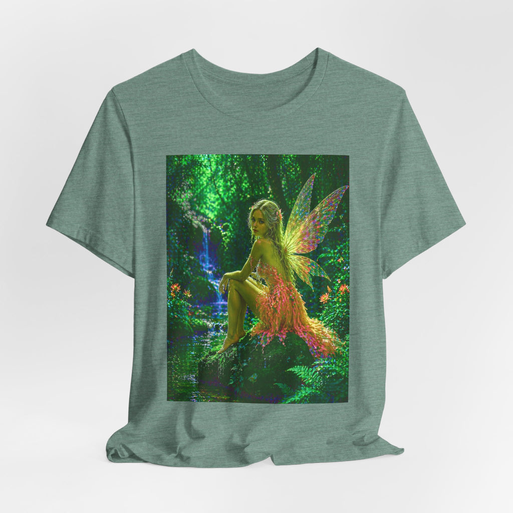 Fairy Forest T-Shirt — Glowing Woodland Fairy Graphic Tee