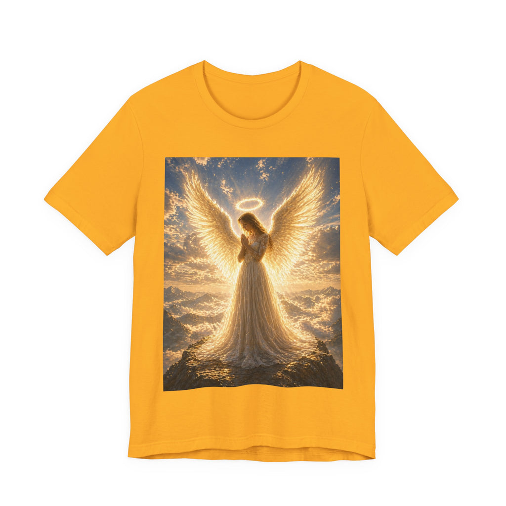 Angle praying Unisex Jersey Short Sleeve Tee