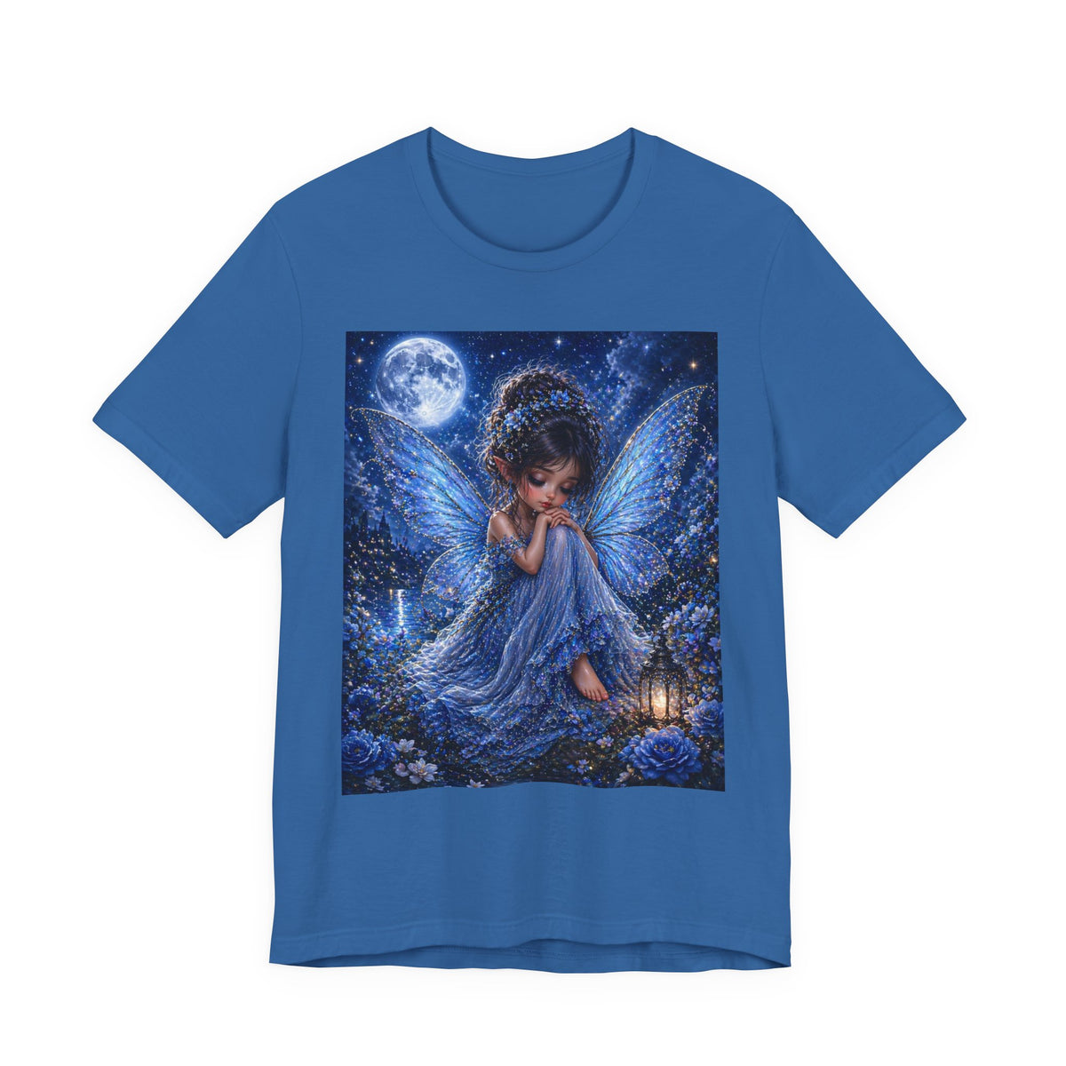Blue Moon Fairy T-Shirt — Nighttime Fantasy Angel Tee